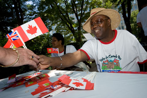 Canada Day at Queen