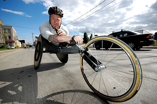 Paralympian Jeff Adams