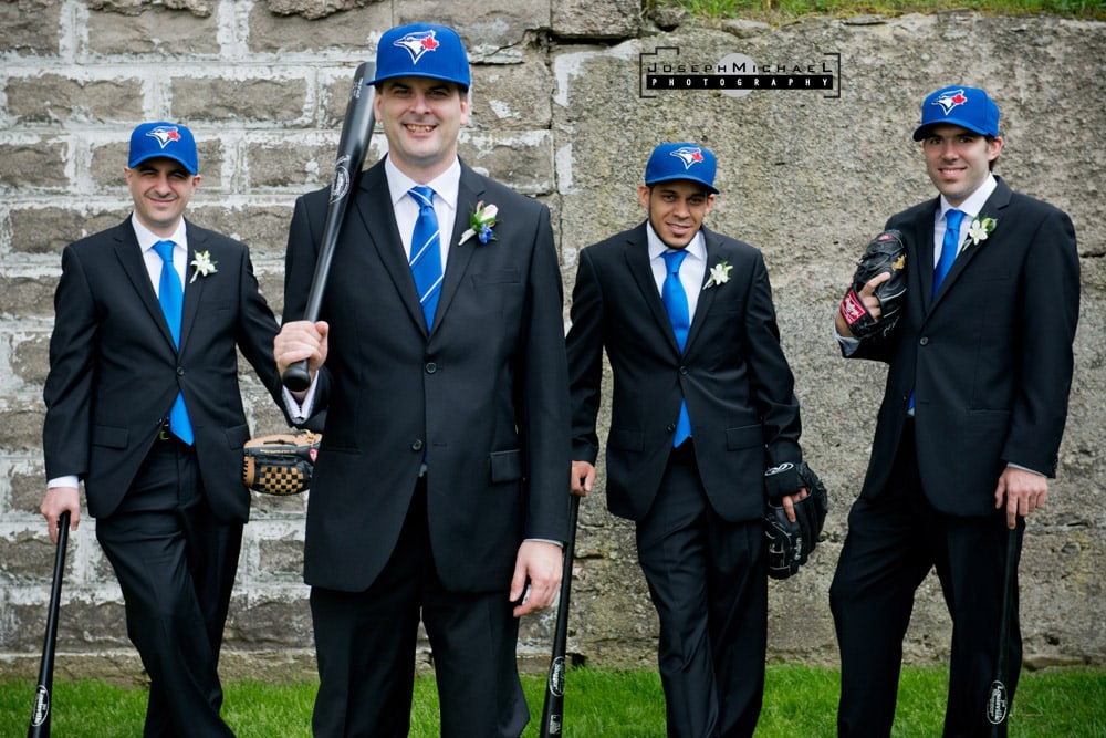 Baseball Themed Wedding Blue Jays