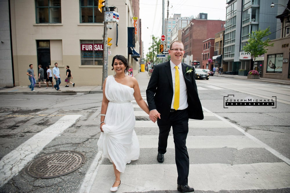 Downtown Toronto Wedding Photos Urban Photography