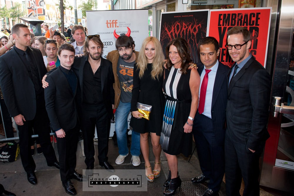 TIFF Daniel Radcliffe Horns Bloor Cinema Toronto