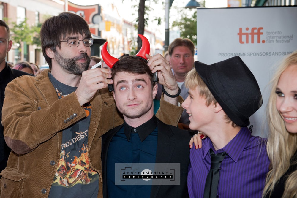 TIFF Daniel Radcliffe Horns Bloor Cinema Toronto