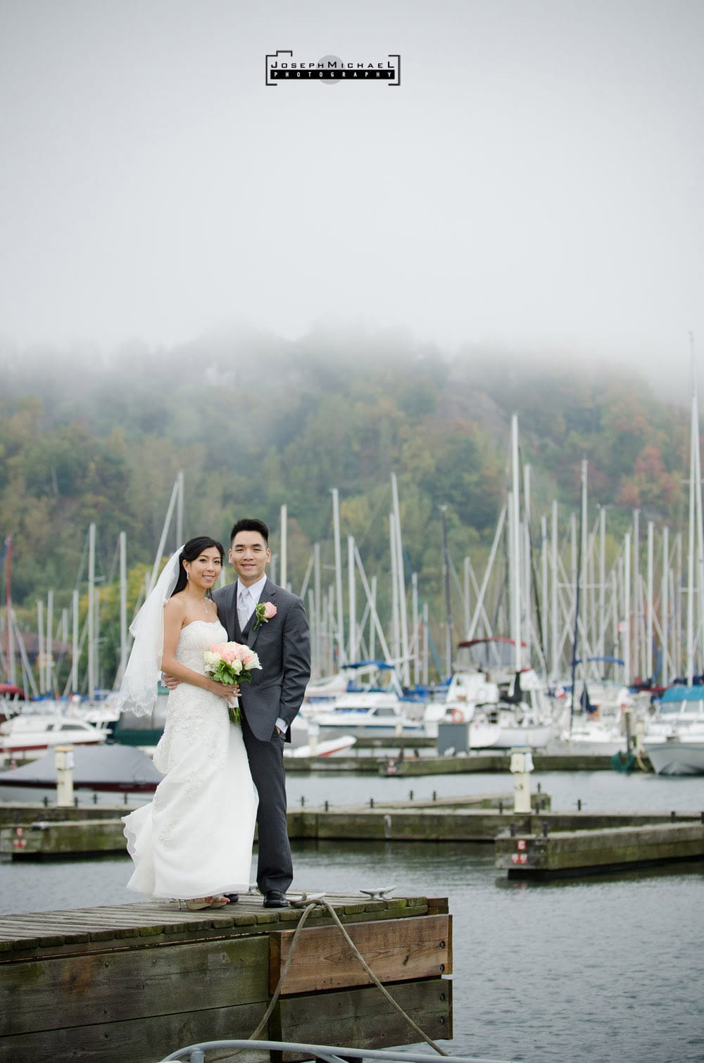 Wedding Photography at Bluffers Park Marina Toronto
