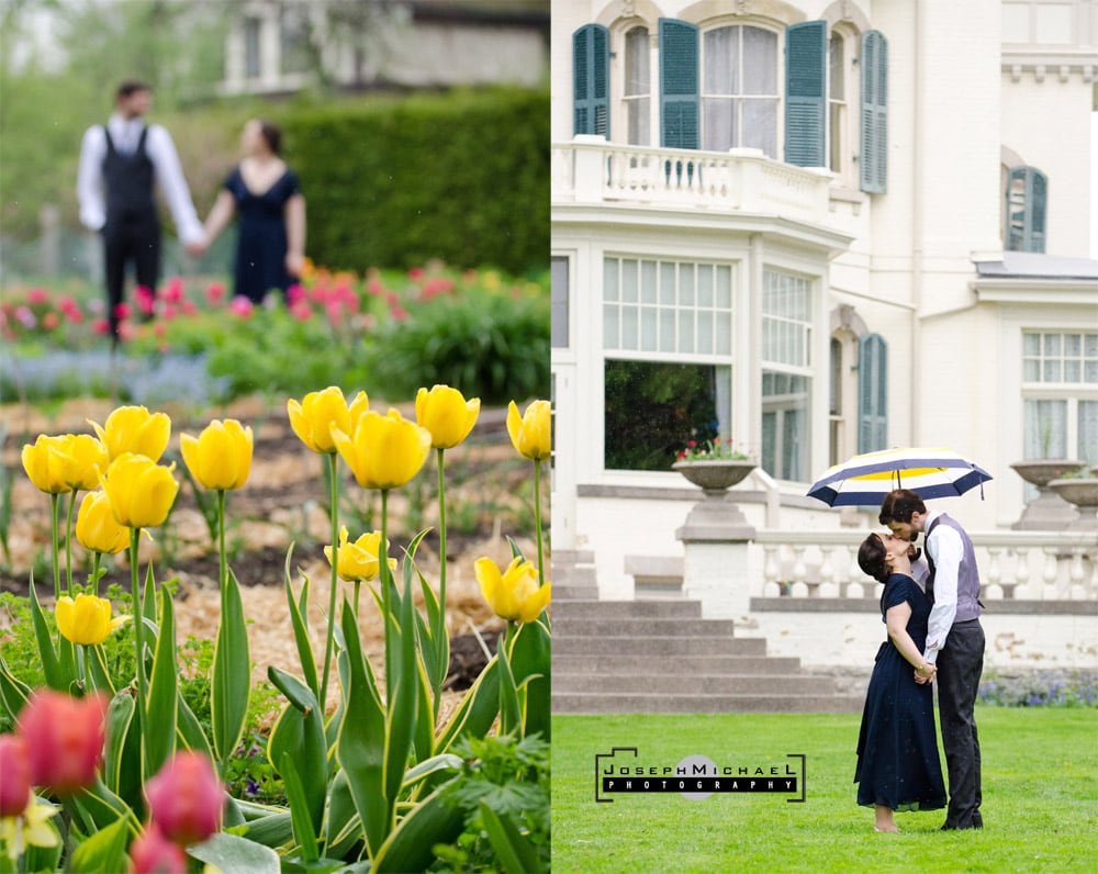 Spadina House Museum Engagement Shoot Formal Photography