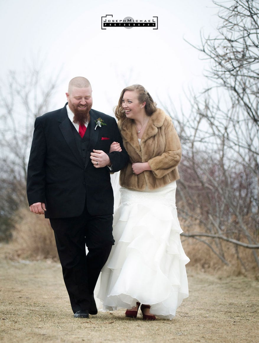 Humber Bay Park West Wedding Photos Winter