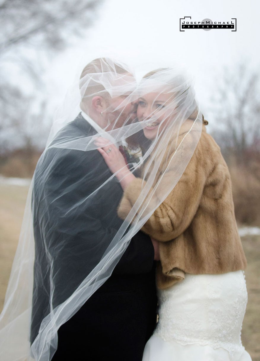 Humber Bay Park West Wedding Photos Winter