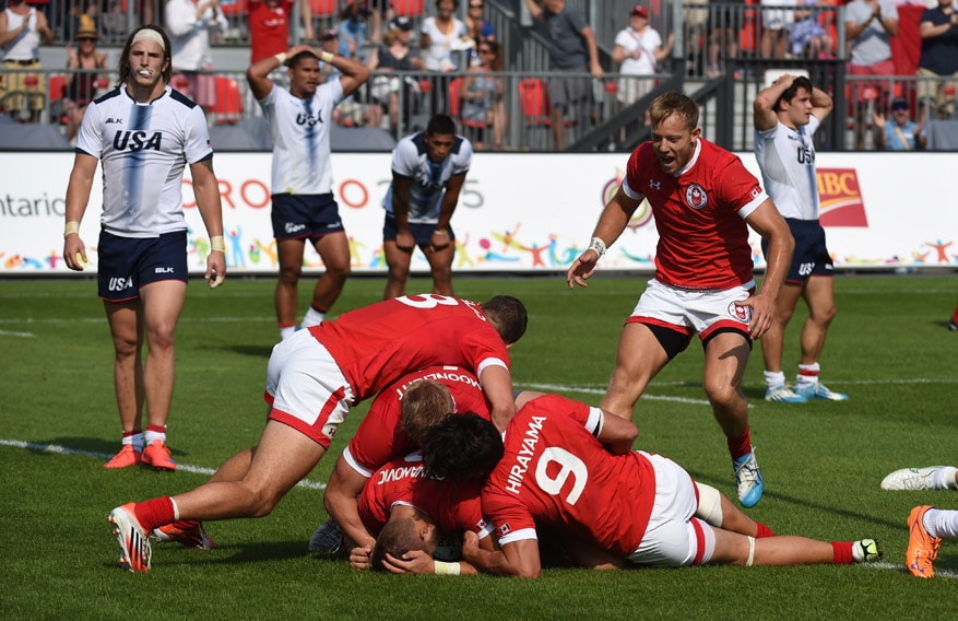 Canada Rugby 7 Gold Medal Pan Am Games Toronto