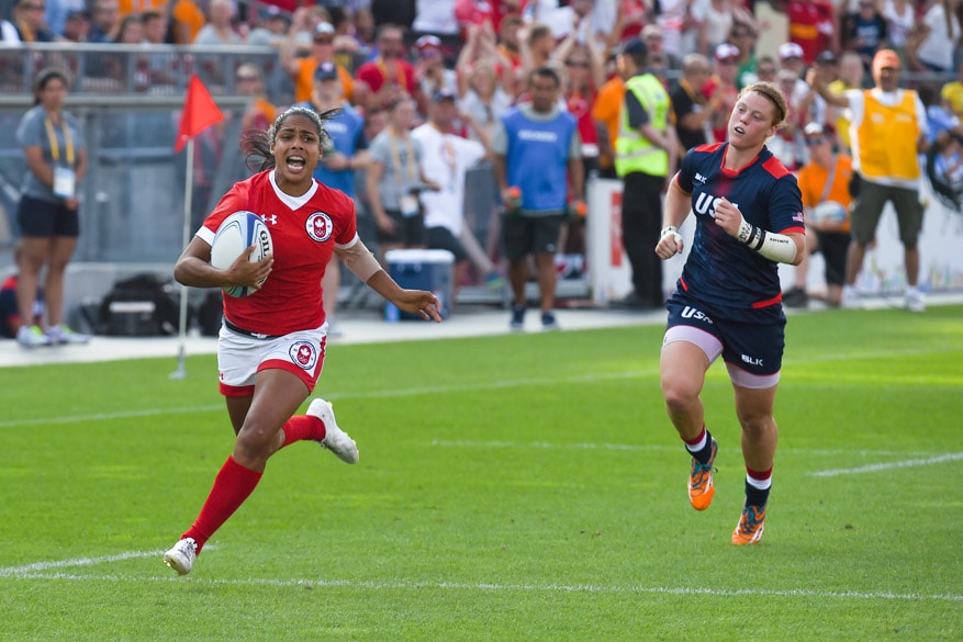 Canada Rugby 7 Gold Medal Pan Am Games Toronto