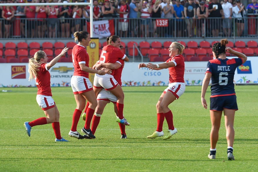 Canada Rugby 7 Gold Medal Pan Am Games Toronto