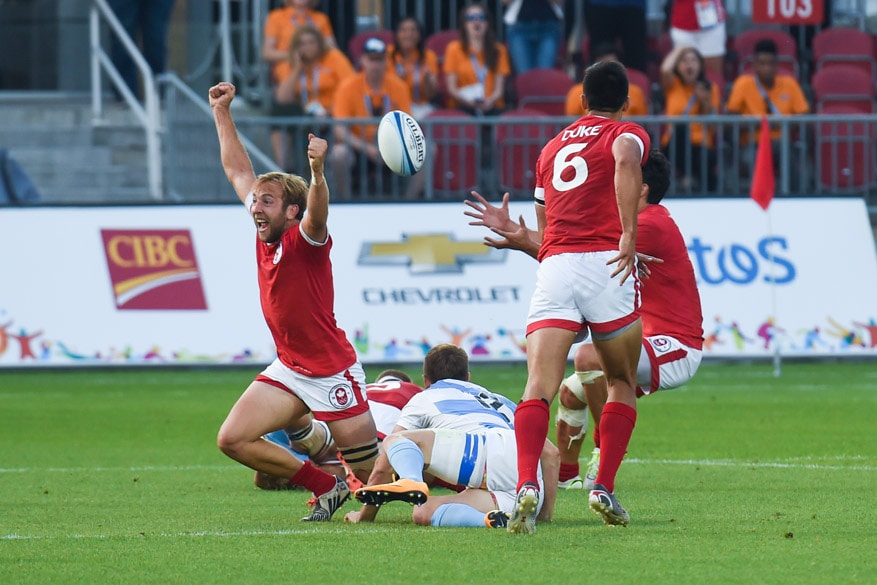 Canada Rugby 7 Gold Medal Pan Am Games Toronto