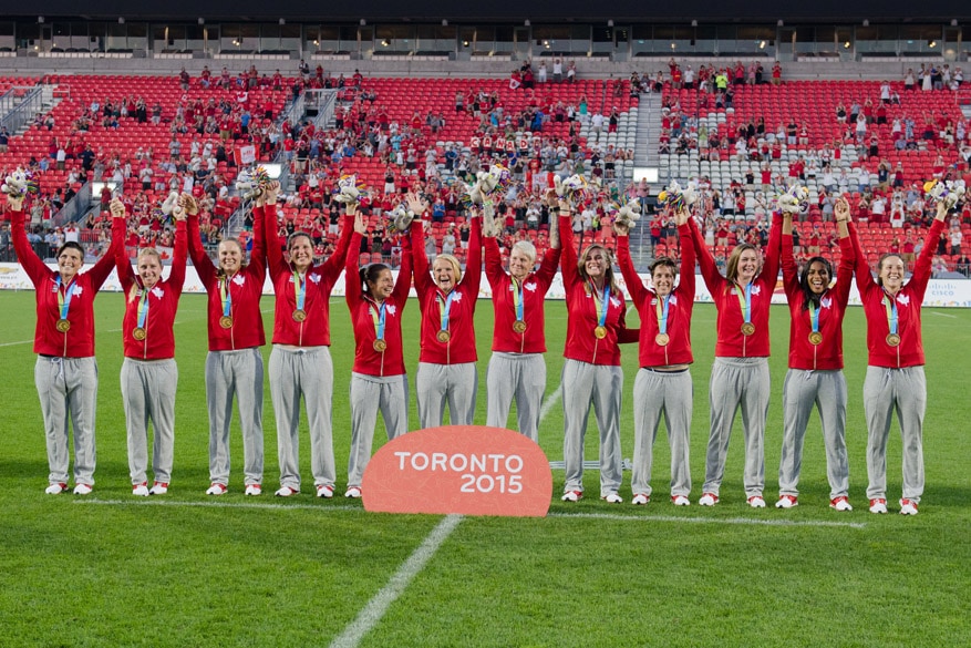 Canada Rugby 7 Gold Medal Pan Am Games Toronto