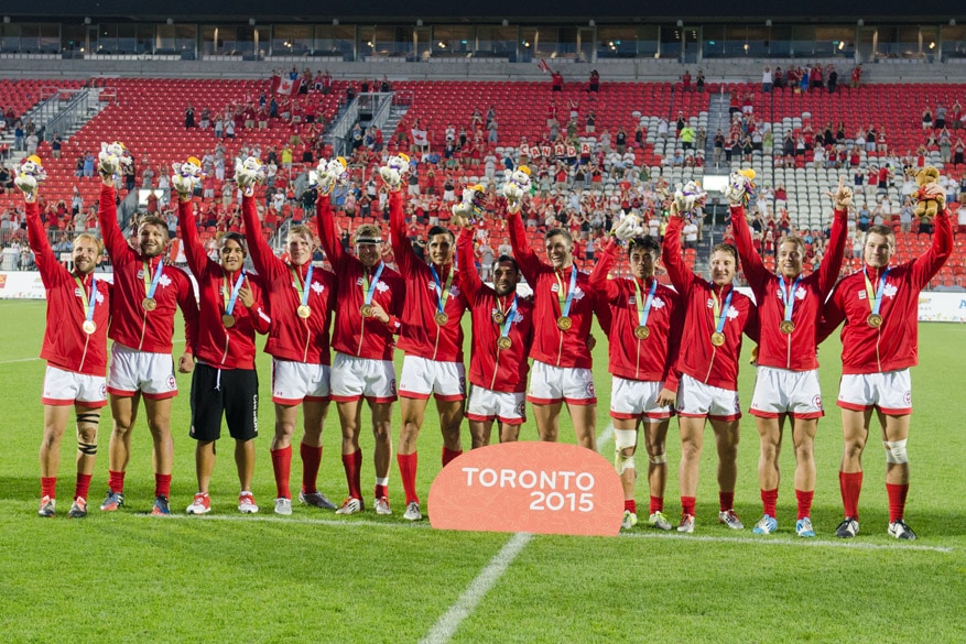 Canada Rugby 7 Gold Medal Pan Am Games Toronto