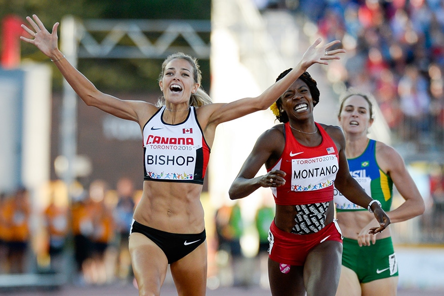 Melissa Bishop of Team Canada Wins 800m Final at Pan Am Games