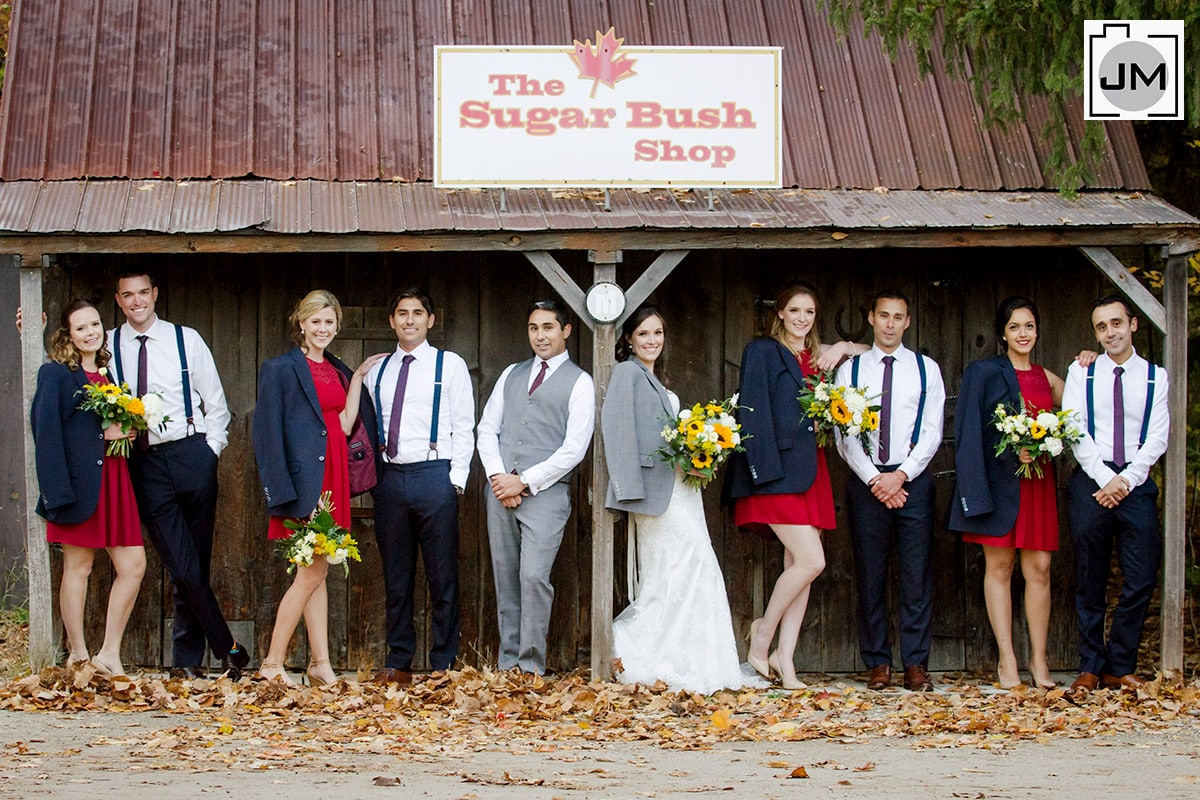 Kortright Centre for Conservation Fall Wedding