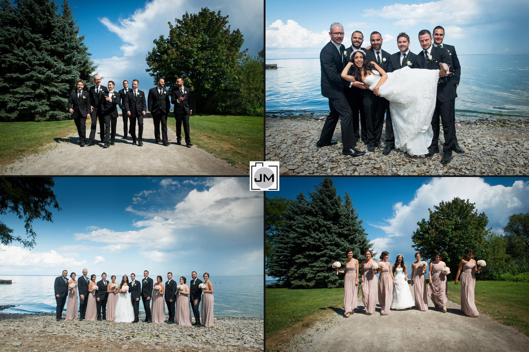 Coronation Park Oakville Wedding Photos