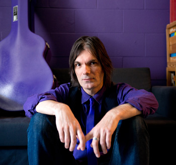 Photograph of a Toronto musician posing for album cover