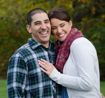 Featured engagement photo shoot for Toronto couple