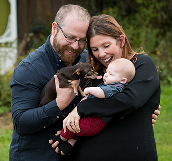 Family Photography Toronto Dog