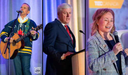 Speakers at a Canadian Conference in Toronto