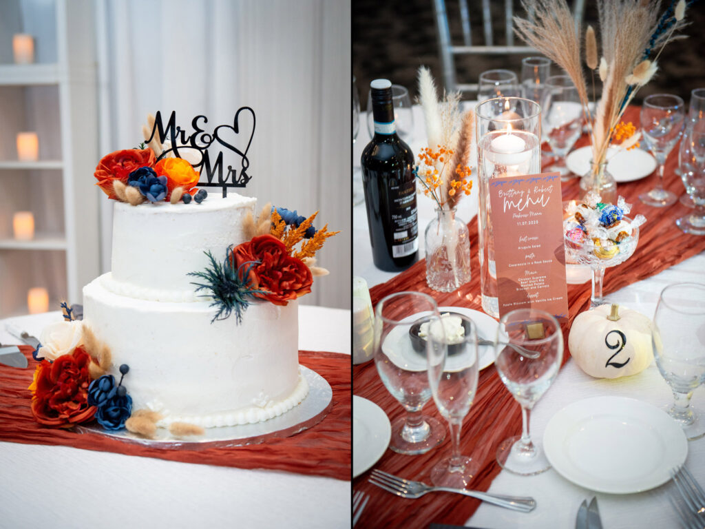 Park View Manor wedding reception and The Epiphany of Our Lord Parish ceremony.