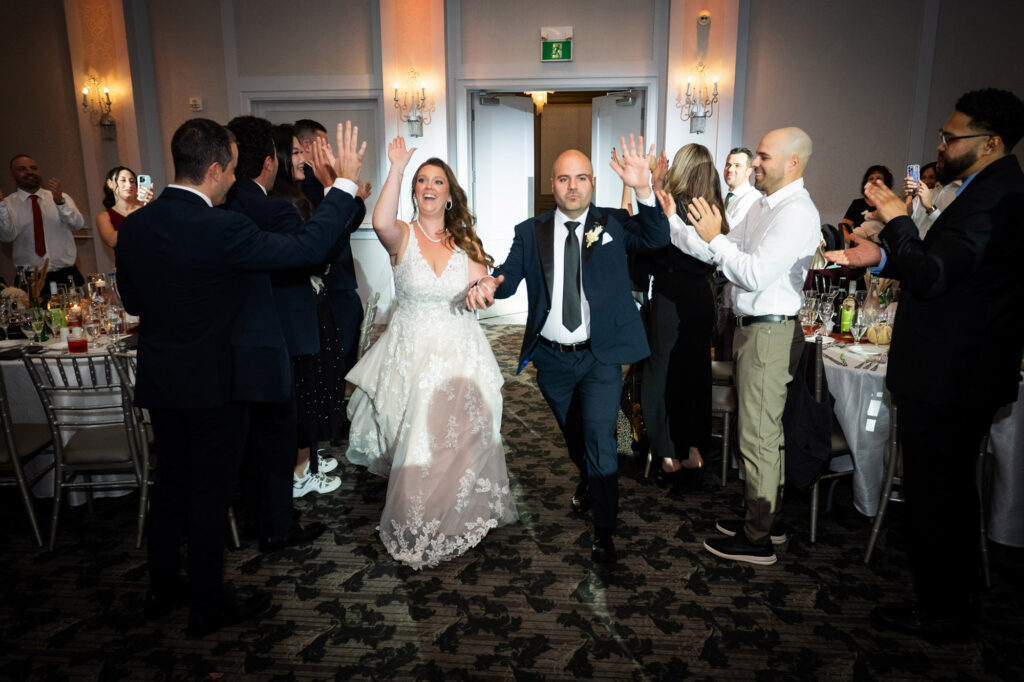 Park View Manor wedding reception and The Epiphany of Our Lord Parish ceremony.