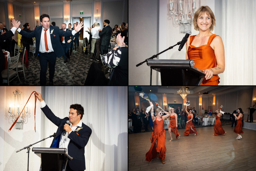 Park View Manor wedding reception and The Epiphany of Our Lord Parish ceremony.