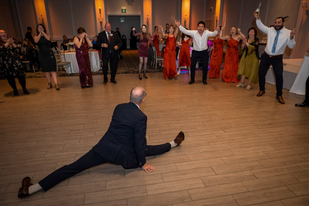 Park View Manor wedding reception and The Epiphany of Our Lord Parish ceremony.