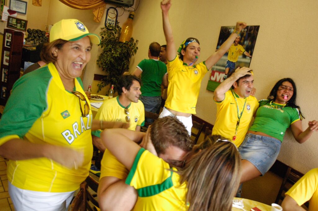 Brazil World Cup fans in Toronto